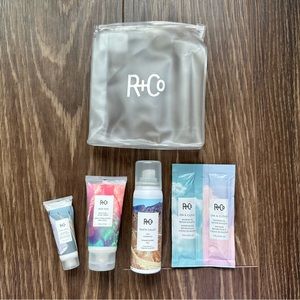 🆕 R+Co 5 Piece Hair Care Travel Set